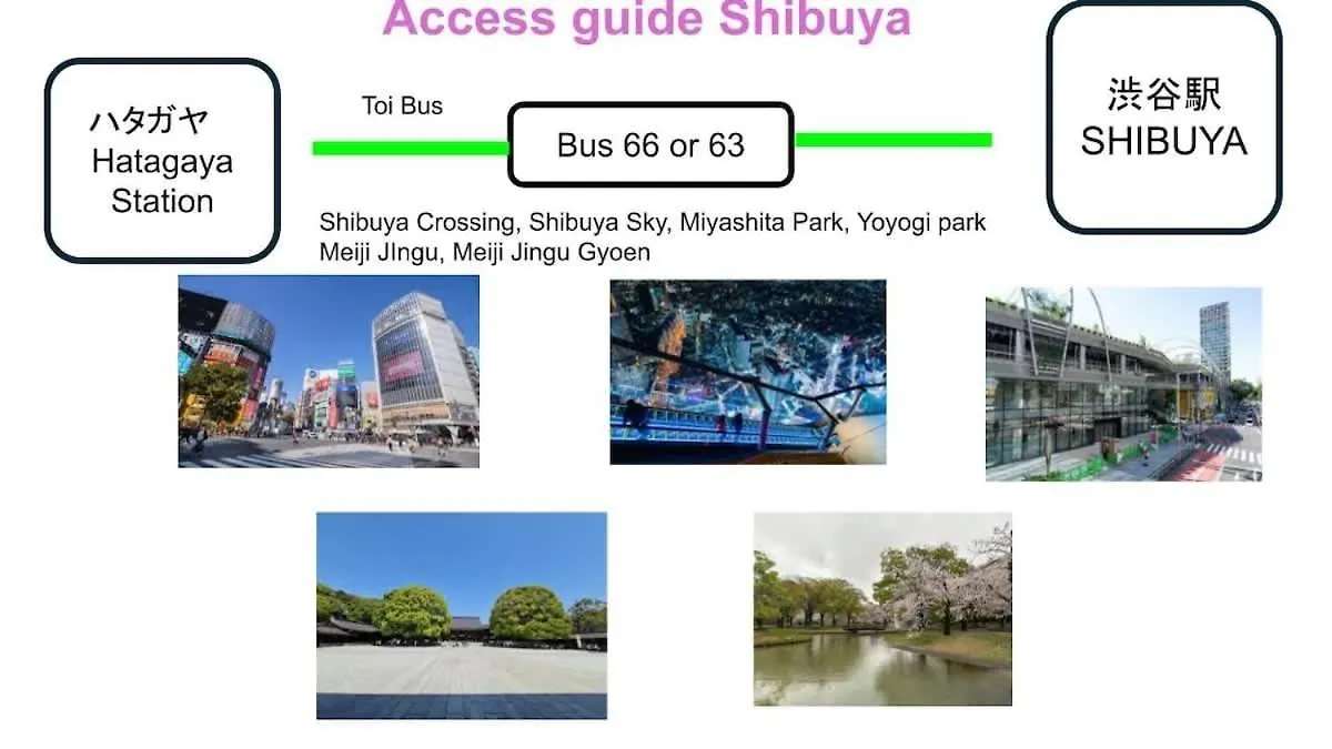 아파트 Hatagaya2Chome 401 도쿄